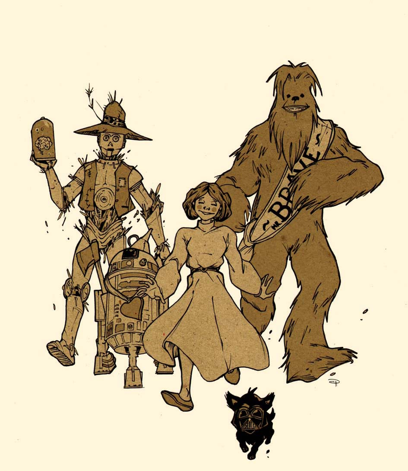 Illustration for article titled Awesome Artwork Where Science Fiction and Fantasy Meet